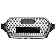 Решітка радіатора Chrome Black ( в стилі RSQ7 quattro ) на Audi Q7 4M 2015-2020 року
