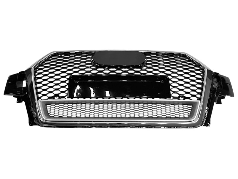 Решітка радіатора Chrome Black ( в стилі RSQ7 quattro ) на Audi Q7 4M 2015-2020 року