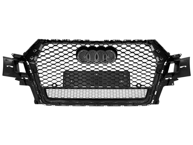 Решітка радіатора Chrome Black ( в стилі RSQ7 quattro ) на Audi Q7 4M 2015-2020 року