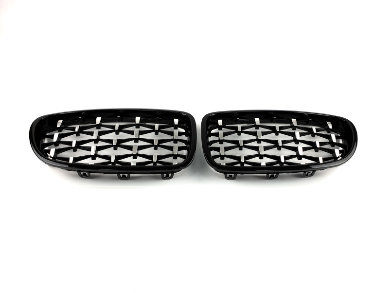Ніздрі  Diamond Silver  на BMW 5 Series F10 / F11 2010-2017 року