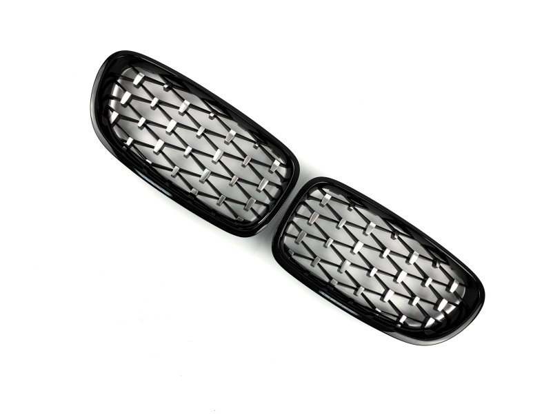 Ніздрі  Diamond Silver  на BMW 5 Series F10 / F11 2010-2017 року