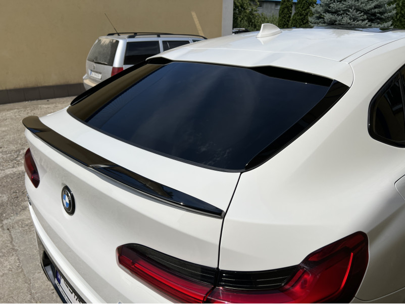 Спойлер Чорний глянець ( на заднє вікно ) на BMW X4 G02 2018-2022 року