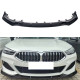Губа ( переднього бампера ) Чорний глянець  на BMW 8 Series G14 / G15 / G16 2018-2023 року