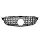 Решітка радіатора Chrome Black ( без місця під камеру ) GT на Mercedes-Benz C-Class W205 2018-2021 року