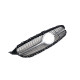Решітка радіатора Silver ( з місцем під камеру ) Diamond на Mercedes-Benz C-Class W205 2018-2021 року