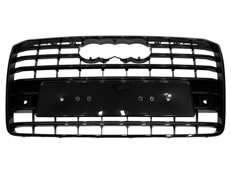 Решітка радіатора Full Black ( в стилі S8 ) на Audi A8 D4 2014-2017 року