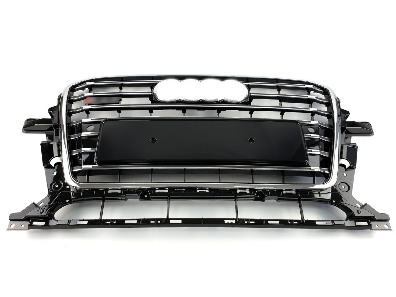 Решітка радіатора Chrome Black ( в стилі SQ5 ) на Audi Q5 8R 2012-2016 року