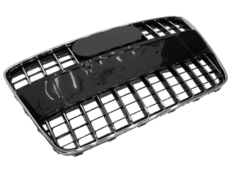 Решітка радіатора Chrome Black ( в стилі SQ7 ) на Audi Q7 4L 2005-2015 року