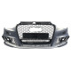 Передній бампер  ( в стилі RS3 під туманки ) на Audi A3 8V 2012-2016 року