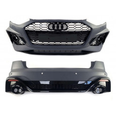 Комплект обвісів  ( в стилі RS4 ) на Audi A4 B9 2019-2023 року