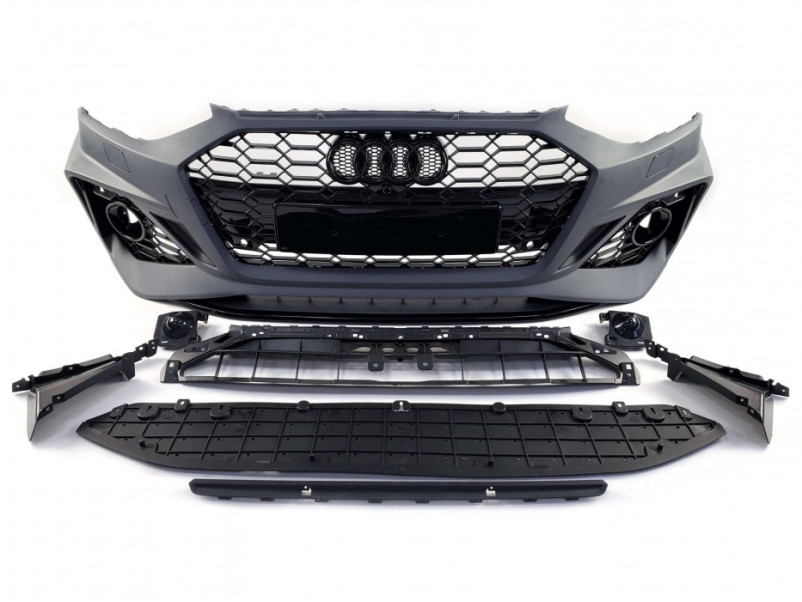 Комплект обвісів  ( в стилі RS4 ) на Audi A4 B9 2019-2023 року