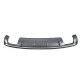Дифузор ( заднього бампера ) Silver ( в стилі S3 00-00 ) Sedan на Audi A3 8V 2012-2016 року