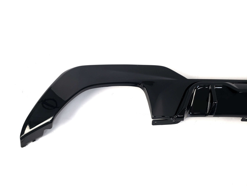 Дифузор ( заднього бампера ) Чорний глянець M340i ( V1 ) на BMW 3 Series G20 / G21 2018-2022 року