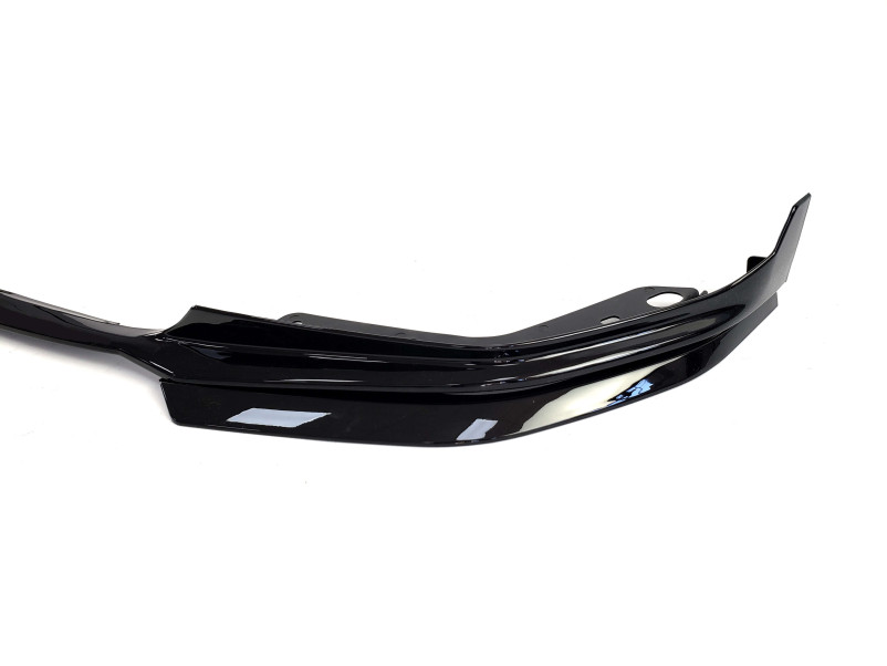 Губа ( переднього бампера ) Чорний глянець ( M-Performance ) V1 на BMW 3 Series G20 / G21 2018-2022 року