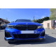 Губа ( переднього бампера ) Чорний глянець ( M-Performance ) V1 на BMW 3 Series G20 / G21 2018-2022 року