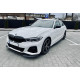 Губа ( переднього бампера ) Чорний глянець ( M-Performance ) V1 на BMW 3 Series G20 / G21 2018-2022 року