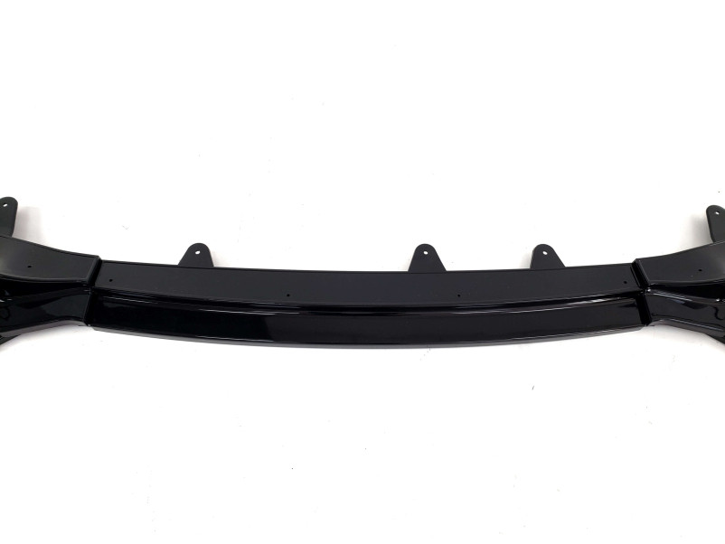 Губа ( переднього бампера ) Чорний глянець ( M-Performance / knife ) V2 на BMW 3 Series G20 / G21 2018-2022 року