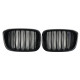 Ніздрі Чорний глянець ( Подвійні M-Look ) на BMW X3 G01 2018-2022 року