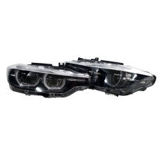 Передні фари  Full Led ( без блоків ) Black на BMW 3 Series F30 / F31 2011-2018 року