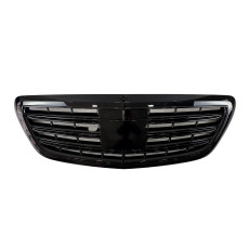 Решітка радіатора Full Black під нічне бачення та камеру AMG S63 на Mercedes-Benz S-Class W222 2013-2017 року