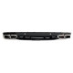 Дифузор ( заднього бампера ) Full Black / Chrome Pipe ( стиль AMG C63 Edition 1 ) Coupe на Mercedes-Benz C-Class W205 2018-2021 року
