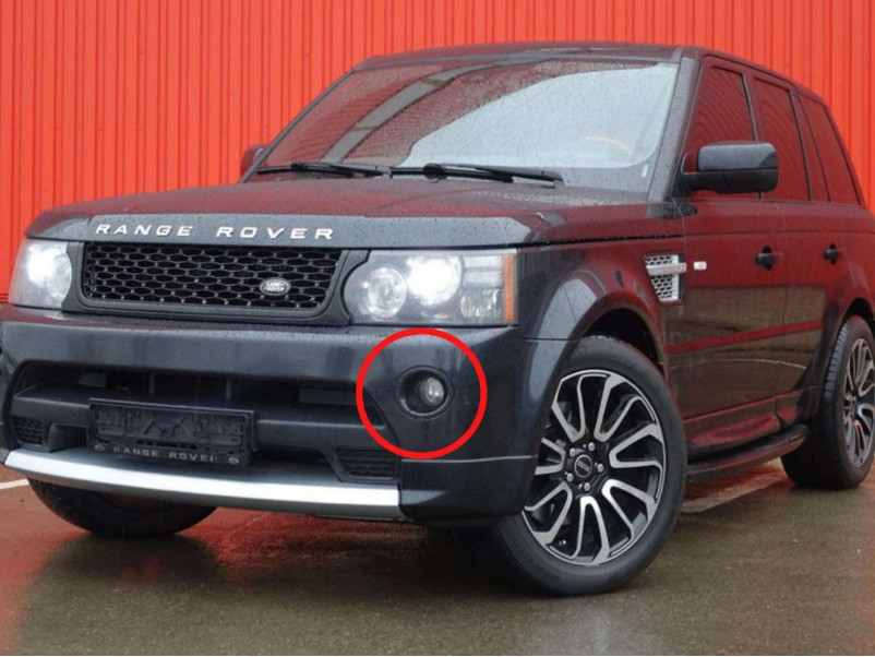 Протитуманна фара  ( Галоген ) на Land Rover Range Rover Sport L320 2010-2013 року