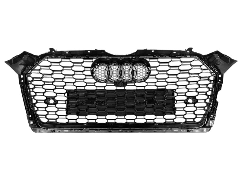 Решітка радіатора Chrome Black ( в стилі RS5 під камеру ) на Audi A5 B9 2016-2020 року