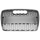 Решітка радіатора Silver Chrome ( в стилі RS6 ) під PDC на Audi A6 C6 2004-2011 року