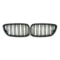 Ніздрі Чорний глянець ( Подвійні M-Look ) на BMW 2 Series F22 / F23 2013-2019 року