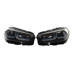 Передні фари  Full Led в стилі Laser ( апгрейд в LCI ) на BMW X3 G01 2018-2022 року