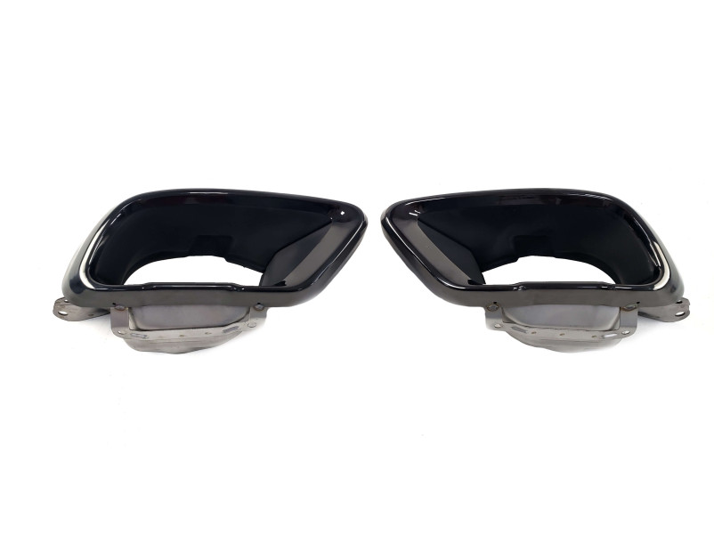 Насадки на вихлоп Full Black ( M-Paket ) на BMW X5 G05 2018-2022 року