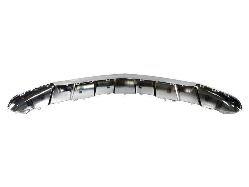Накладки на бампер  передній ( Хром ) на Mercedes-Benz GL-Class X166 2012-2015 року