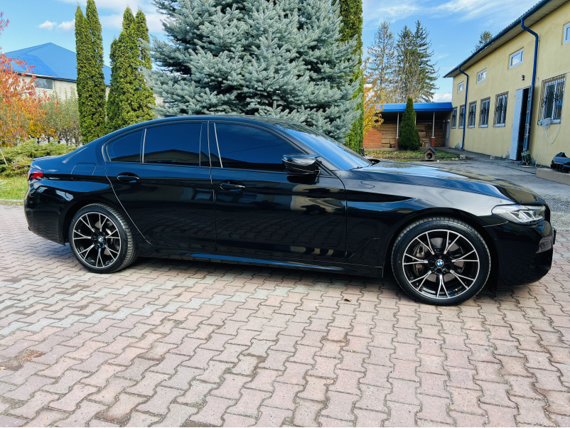 R19 Chrome Black ( різноширокі ) Диски на BMW 5 Series G60 / G61 2023-2025 року