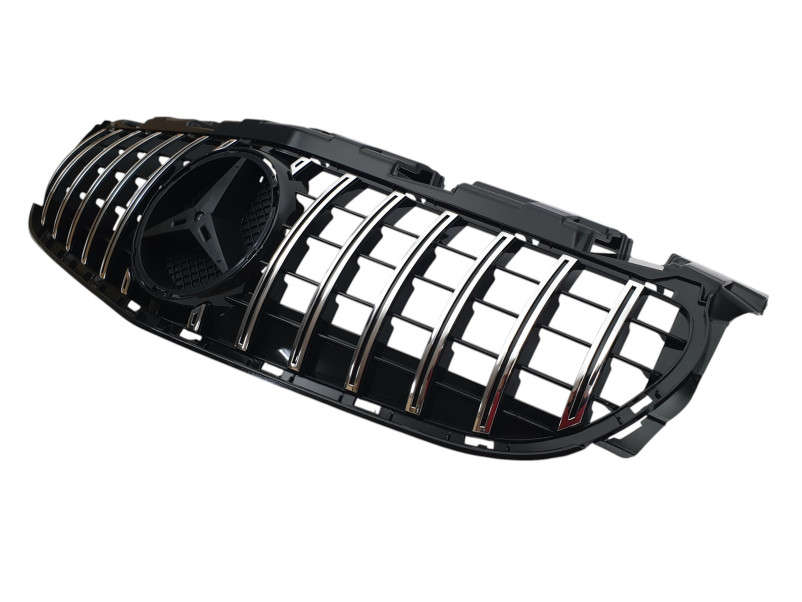 Решітка радіатора  ( GT Chrome Black ) на Mercedes-Benz SLC-Class R172 2016-2020 року