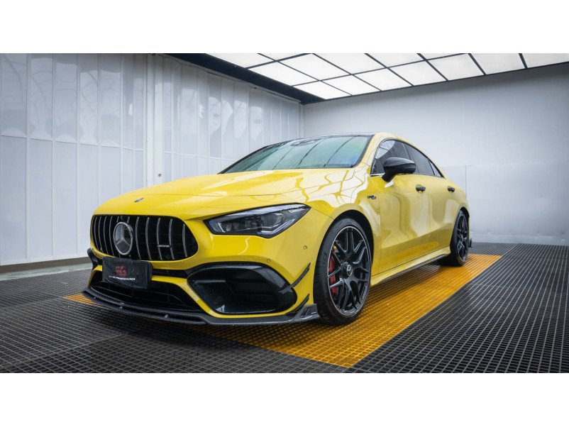 Передній бампер  ( стиль CLA45 AMG ) на Mercedes-Benz CLA-Class C118 2019-2023 року