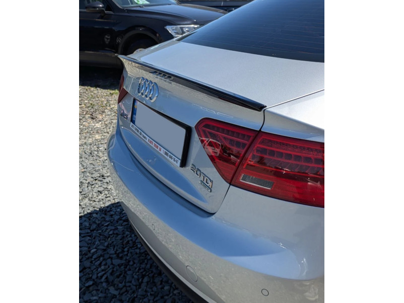 Спойлер Чорний глянець V1 на Audi A5 8T 2007-2011 року