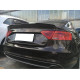 Спойлер Чорний глянець V2 на Audi A5 8T 2007-2011 року