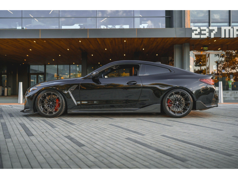 Леза на пороги ( Карбон )  V1 на BMW M4 G82 / G83 2021-2025 року