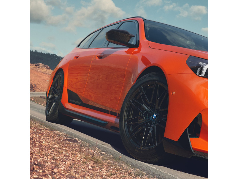 Леза на пороги ( Карбон )  V1 на BMW M5 G90 / G99 2024-2026 року