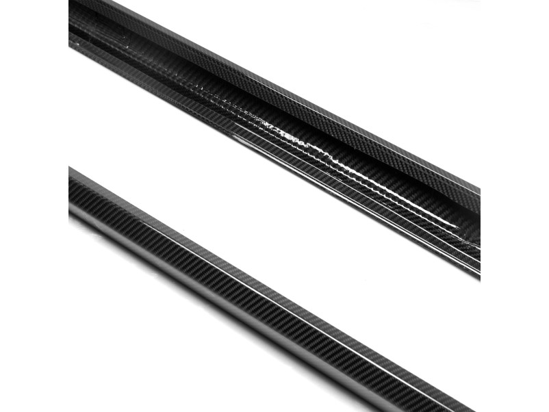 Леза на пороги ( Карбон )  V1 на BMW M5 G90 / G99 2024-2026 року