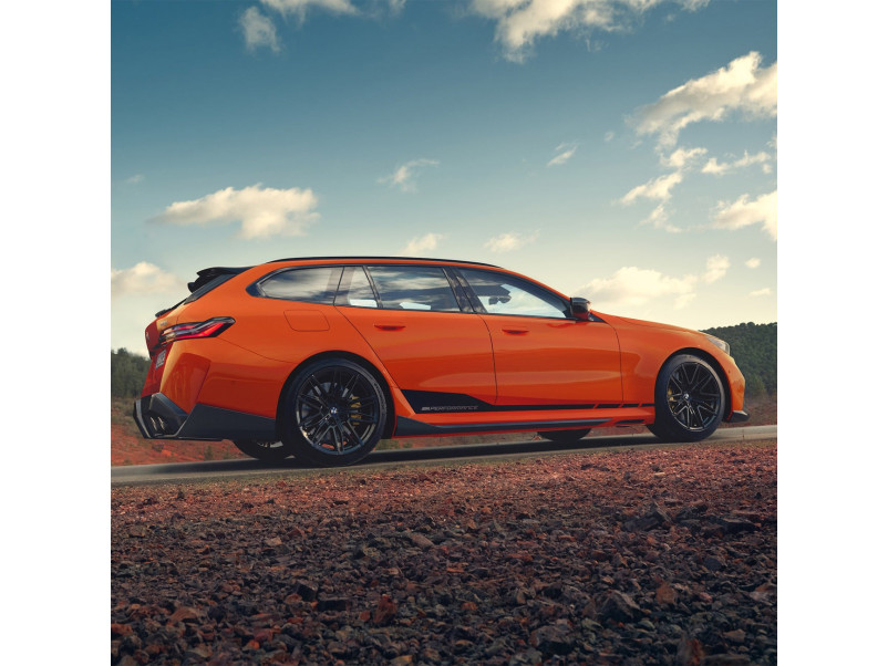 Леза на пороги ( Карбон )  V1 на BMW M5 G90 / G99 2024-2026 року