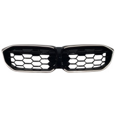 Ніздрі Чорний глянець LED ( Iconic Glow ) Diamond на BMW 3 Series G20 / G21 2022-2024 року