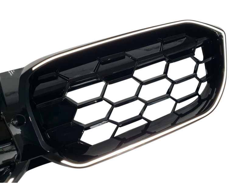 Ніздрі Чорний глянець LED ( Iconic Glow ) Diamond на BMW 3 Series G20 / G21 2022-2024 року