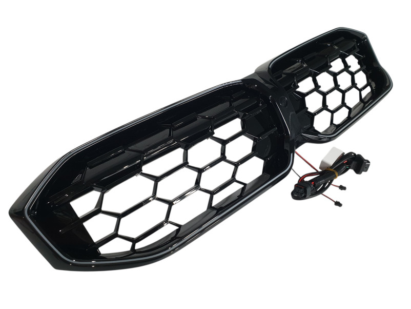 Ніздрі Чорний глянець LED ( Iconic Glow ) Diamond на BMW 3 Series G20 / G21 2022-2024 року