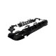 Дифузор ( заднього бампера ) Full Black / Black Pipe ( стиль S63 AMG )  на Mercedes-Benz S-Class W223 2020-2025 року