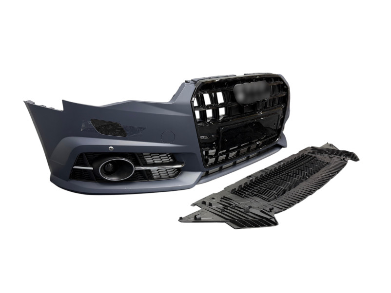 Передній бампер  ( S-Line ) V4 на Audi A6 C7 2014-2018 року