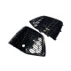 Решітки в бампер  ( RS Style ) Full Black на Audi Q5 80A 2020-2024 року
