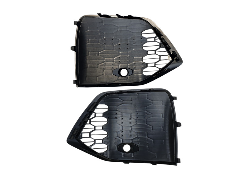 Решітки в бампер  ( RS Style ) Full Black на Audi Q5 80A 2020-2024 року