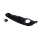Дифузор ( заднього бампера )  Full Black / Black Pipe ( в стилі RS4 ) на Audi A4 B8 2011-2015 року
