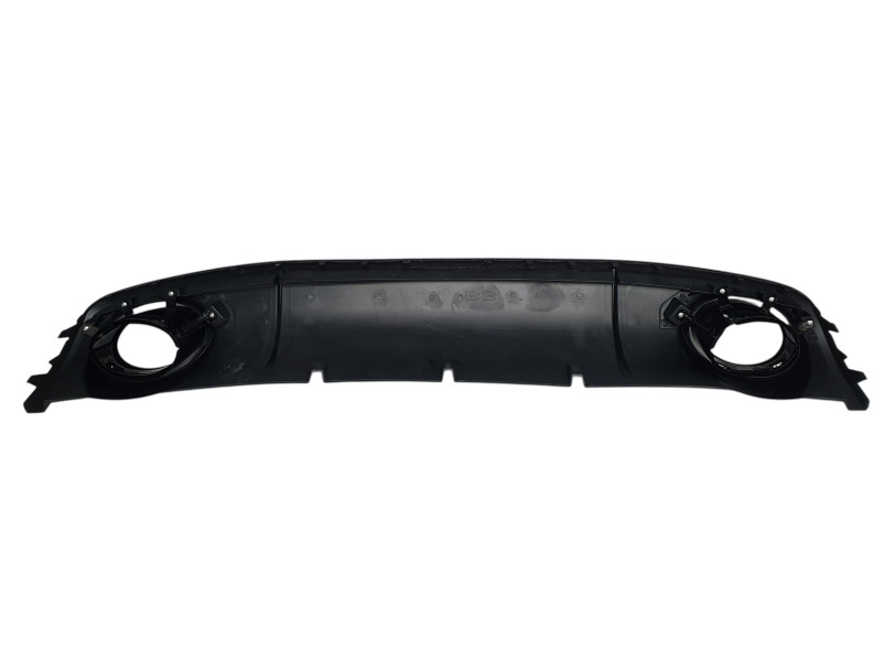 Дифузор ( заднього бампера )  Full Black / Black Pipe ( в стилі RS4 ) на Audi A4 B8 2011-2015 року